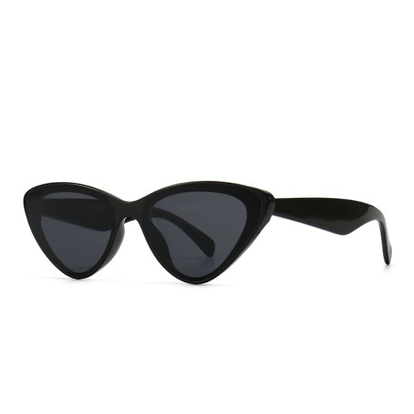 

fashion cat eye sunglasses women brand designer luxury ladies gradient new sun glasses female shades uv400, White;black