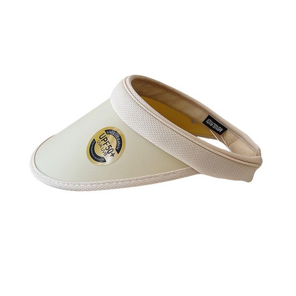 

the same type of uv open sunshade hat in the evening, Black;white