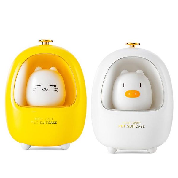 

night lights cute led light touch sensor cat lamp kids baby bedroom deskdecor ornaments usb charging room decoration