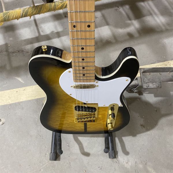 

tuff dog tele electric guitar aaa cloud maple gold hardware maple fingerboard guitars guitarra