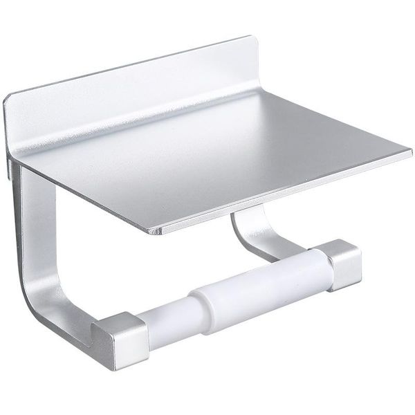 

toilet paper holders no punch towel rack bathroom roll box storage pendant