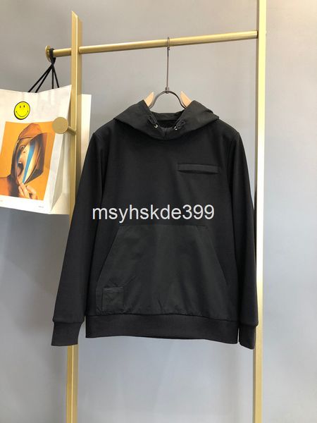

men's t-shirts men's casual sweater jacket high-end hooded jacket, White;black