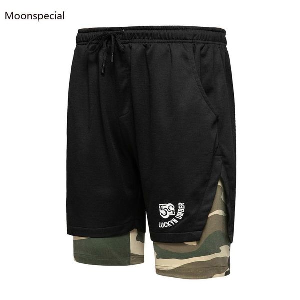 

casual bodybuild social elastic waist men shorts colors beach summer 100% cotton solid men's, White;black