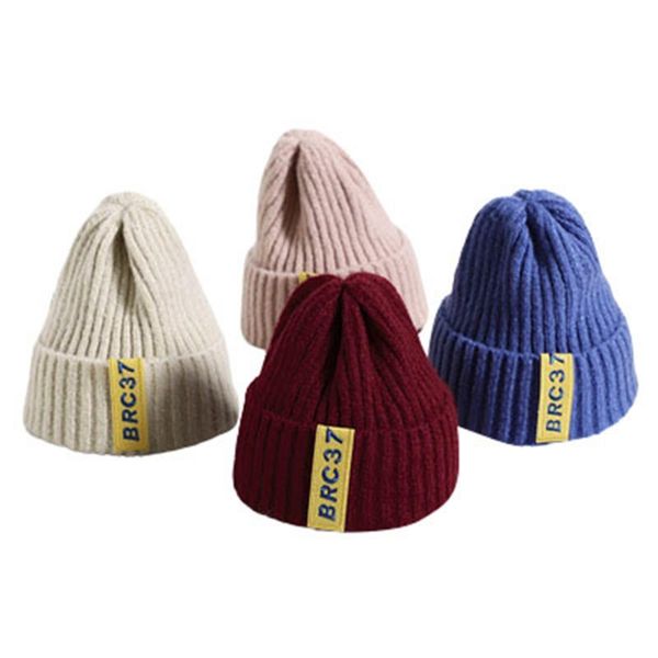 

caps & hats citgeeautumn toddler baby cable knit hat soft winter warm beanie cap outdoor activities, Yellow