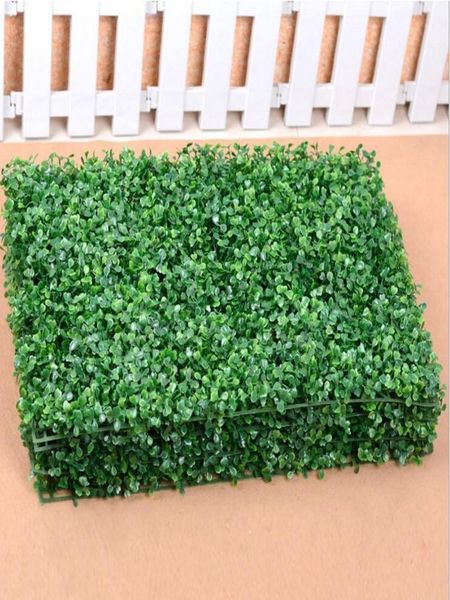 

artificial turf carpet simulation plastic boxwood grass mat 25cm*25cm green lawn for home garden decoration decorative flowers & wreaths