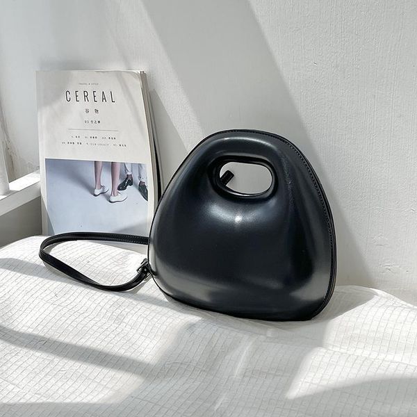 

evening bags pu leather small tote for women 2021 summer crossbody shoulder bag personality handbags party clutch trending shell