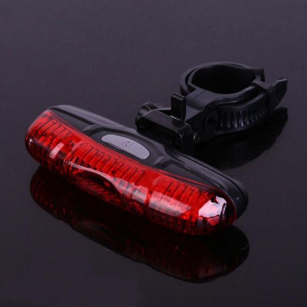 

bike lights dynamic flash led bicycle switch button long rear light