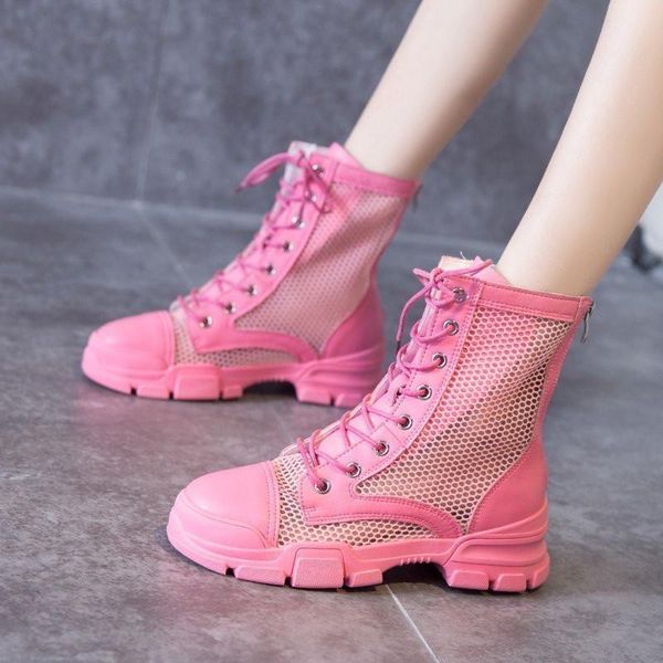 

summer women sandals casual shoes lightweight breathable roman lace up sneakers sandalias mujer, Black