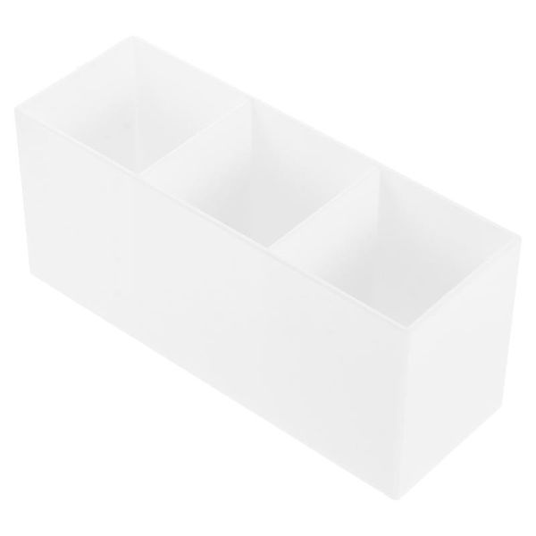 

storage boxes & bins 3 slots makeup brush holder organizer cosmetic