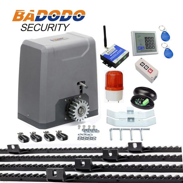 

waterproof automatic remote control courtyard sliding gate opener kit for 1000kg operator motor engine fingerprint access