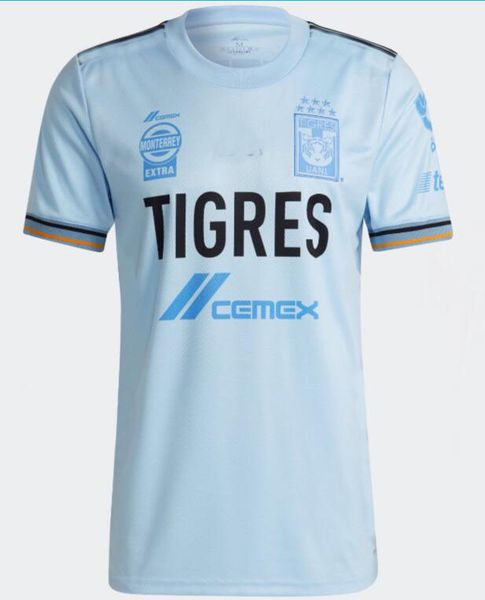 

2022 uanl tigres gignac thauvin soccer jerseys 7 stars shirts third black away fernandez nico pizarro c.salcedo vargas football jersey 21 22, Black;yellow