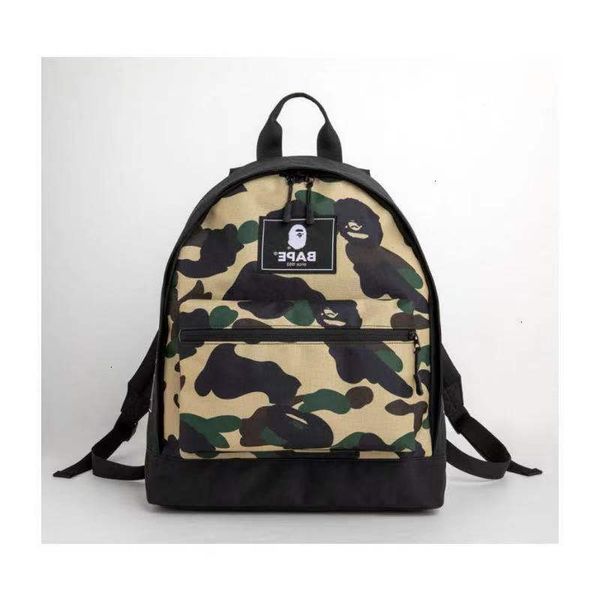 

japanese magazine appendix june new ape man style camouflage leisure large capacity backpack