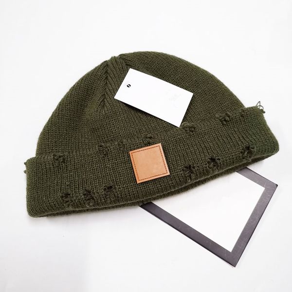 

classic men designer winter beanie fashion color luxury knitted hat women couple casual outdoor cold hats 2022, Blue;gray