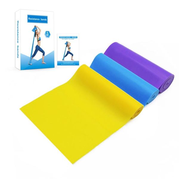 

yoga belt resistance bands training pull rope for sports pilates expander fitness stretching gum gym workout equipments