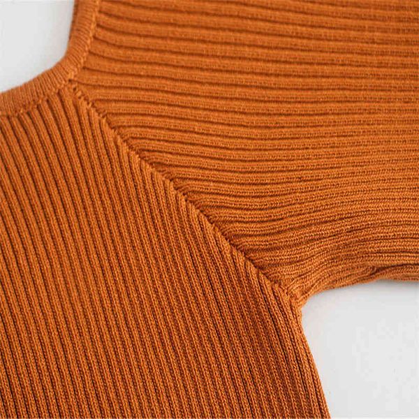 

women's sweaters 2021 female with shoulder strap sewn retro mesh sweater off the of long sleeves elegant woman's stylish, White;black