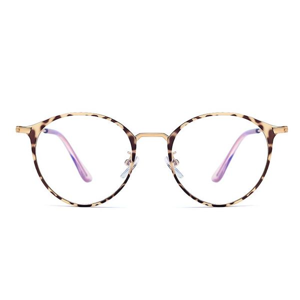 

fashion sunglasses frames kanspace women eyeglasses myopia round glasses anti blue light prescription eyewear men blocking computer spectacl, Black