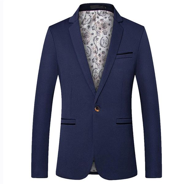 

men's suits & blazers 2021 men suit jcaket fashion spring and autumn blazer slim fit plus size jacket outwear, White;black