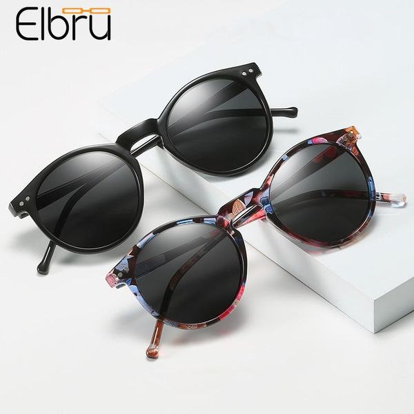 

sunglasses elbru vintage women men polarized sunshades brand designer sun glasses uv400 clear lens driving spectacles unisex, White;black