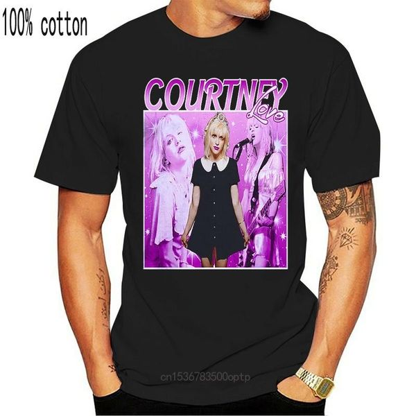 

men's t-shirts courtney love size s-2xl, White;black
