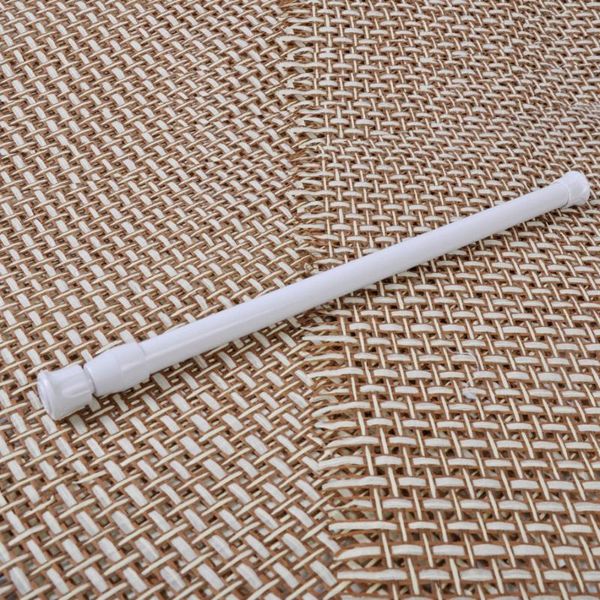 

shower curtains adjustable 60-110cm round shower/wardrobe curtain hanging rods voile extendable sticks household pole loaded hang