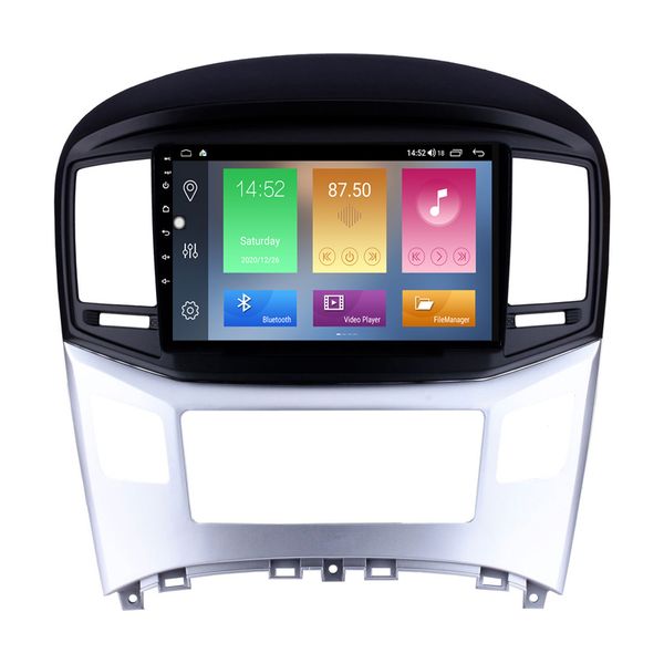 Navigazione GPS per auto dvd Radio Android da 10.1 pollici con touchscreen 1024*600 per Hyundai Starex H-1 Wagon 2016-2017 USB 3G Wif