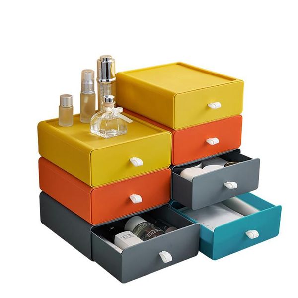 

storage drawers stackable drawer type deskbox home organizer office makeup jewelry