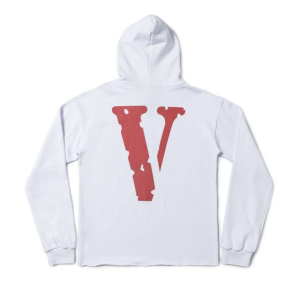 

limited brand red big v fashion loose large hooded explosive version, Black