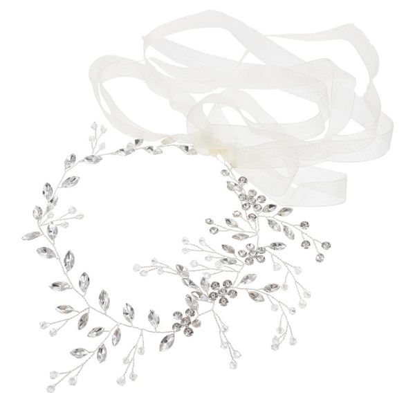 

wedding sashes 1pc waist belt dress rhinestone waistband lady girl, White