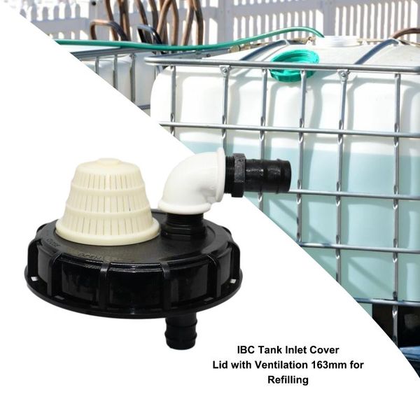 

watering equipments ibc tank lid coarse threaded cap adapter connector ton barrel accessories cover 25mm 32mm
