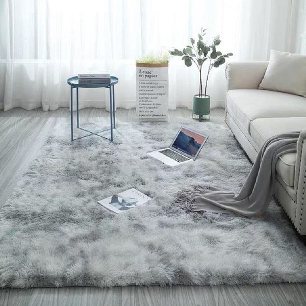 

carpets shaggy tie-dye carpet printed plush floor fluffy mats kids room faux fur area rug living silky rugs