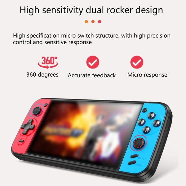 

portable game players x16 handheld console 16gb video with display n84b