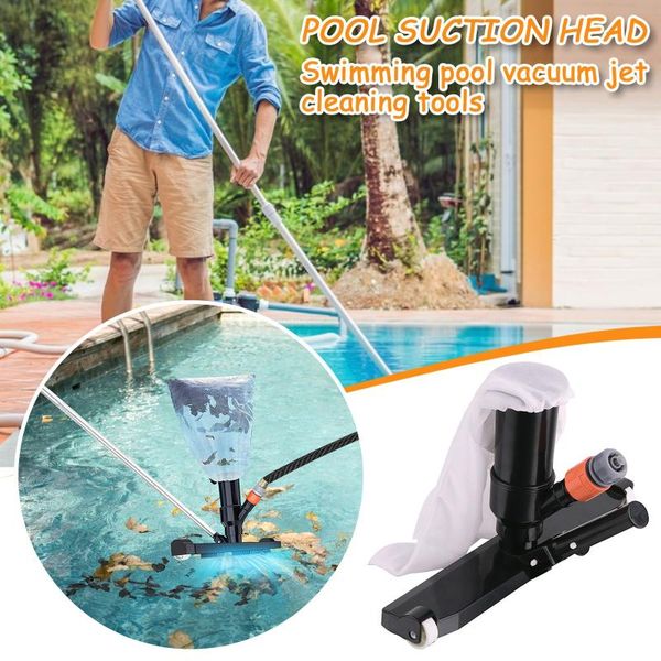 

pool & accessories swimming vacuum cleaner cleaning disinfect tool suction head pond fountain spa brush