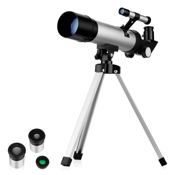 

telescope & binoculars astronomical with tripod star finder scope zoom monocular for children beginners night vision