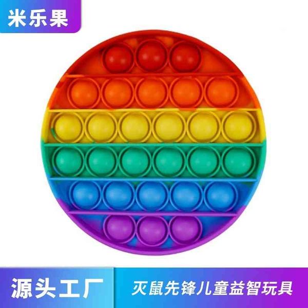 

rodent killing pioneer children's mental arithmetic puzzle press music bubble ball desksilicone toy