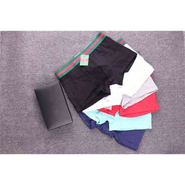 

men's square corner cotton underwear bee tag, Black;white