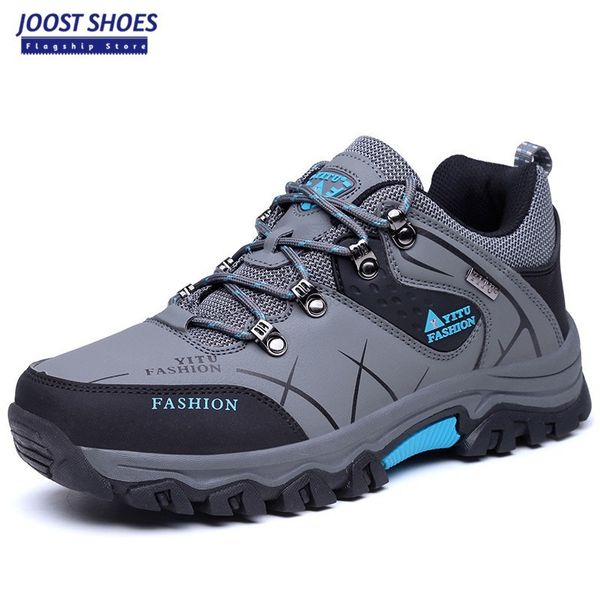 

outdoor hiking sneakers martin boots motorcycle retro style men's shoes 08, Black
