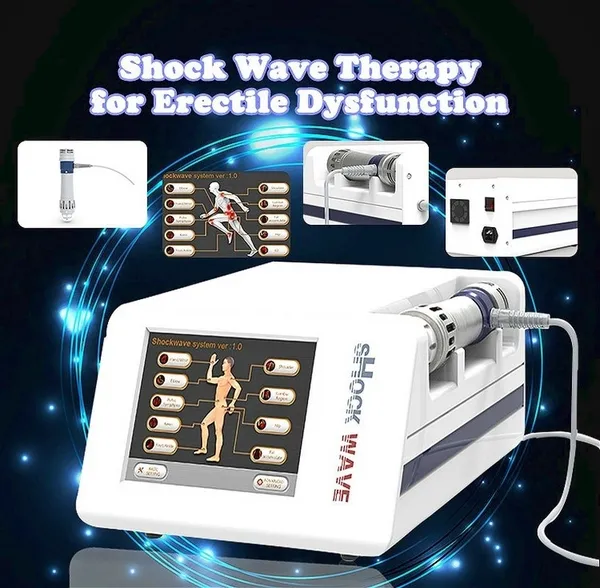 Heimgebrauch Akustische Wellentherapie-Schlankheitsmaschine für erektile Dysfunktion zur Ed-Behandlung Low Intensity Shockwave Ed 012