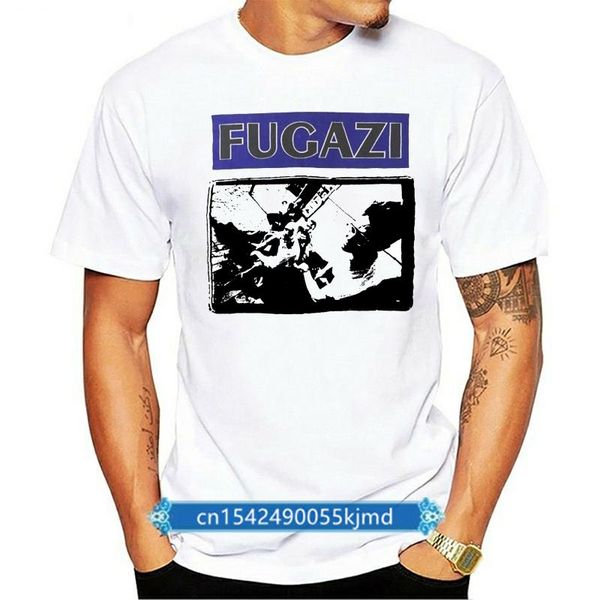 

men's t-shirts fugazi thisisnot t shirt vintage reprint, White;black