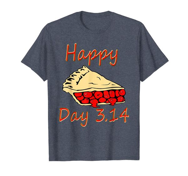 

happy pi day 3.14 2019 cherry pie funny math gift t-shirt, White;black