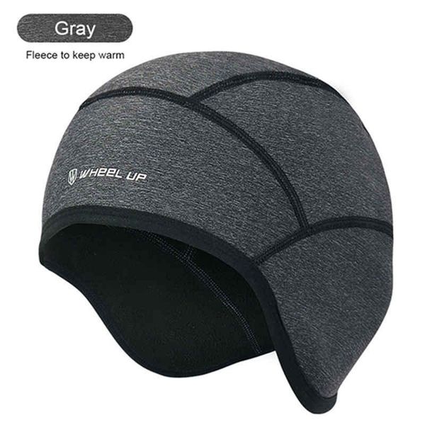 

bike bicycle helmet liner skull cap beanie with ear covers winter warm ultimate thermal retention caps for running cycling & masks, Black