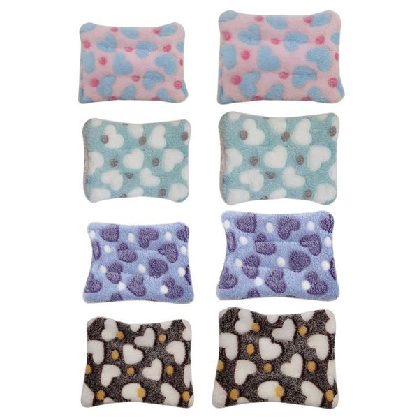 

small animal cage mat fleece nest hamster bed pad guinea pigs winter warm sleeping for hedgehog rat supplies