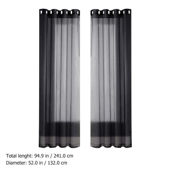 

shower curtains 2pcs window patio curtain with grommet panels waterproof sheer