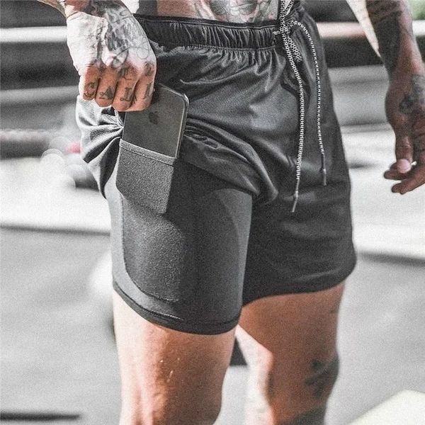 

men's shorts loose shorts, pocket hybrid 729, White;black