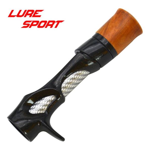 

2pcs fcs reel seat black paint nut carbon tube rod building component repair diy accessory boat fishing rods