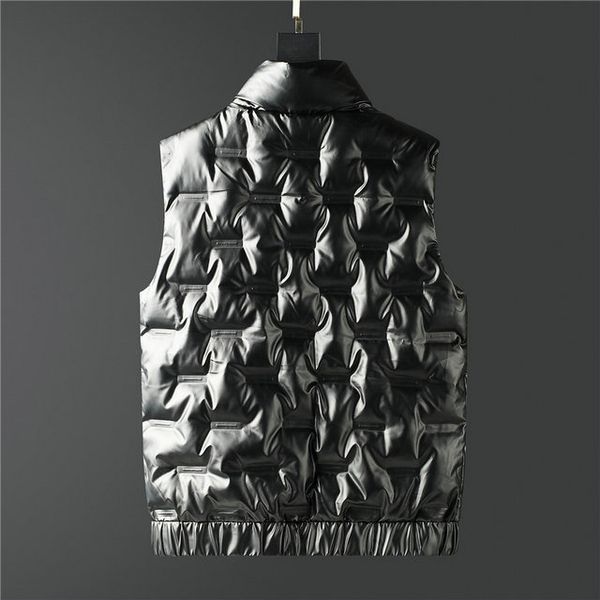 

designer monclair mens vests jackets french brand joint sleeveless printed women coat m--3xl, Black;white