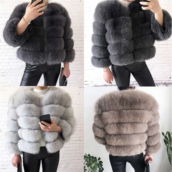 stile vera pelliccia cappotto 100% naturale giacca femminile inverno caldo gilet in pelle di alta qualità 211018