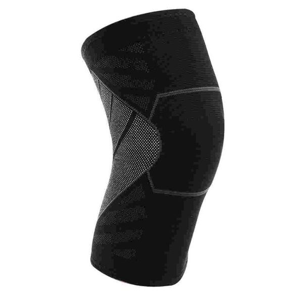 

elbow & knee pads 1pc breathable fashion sports kneecap durable, Black;gray