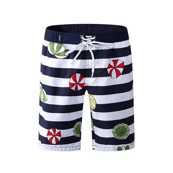 

beach wear kid's board shorts high elastic surf swimwear boys striped swim summer running athletic five pants 2021 men's, White;black