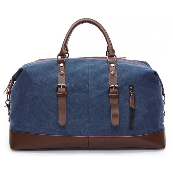 

duffel bags men travel bag handbag canvas leather big weekend men's