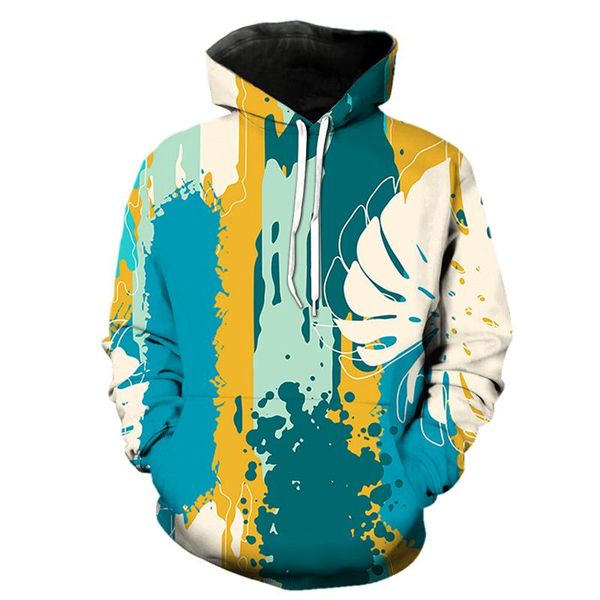 

men's hoodies & sweatshirts graffiti art 3d printed hoodie men women fashion casual harajuku style tracksuit pullover hip hop streetwea, Black